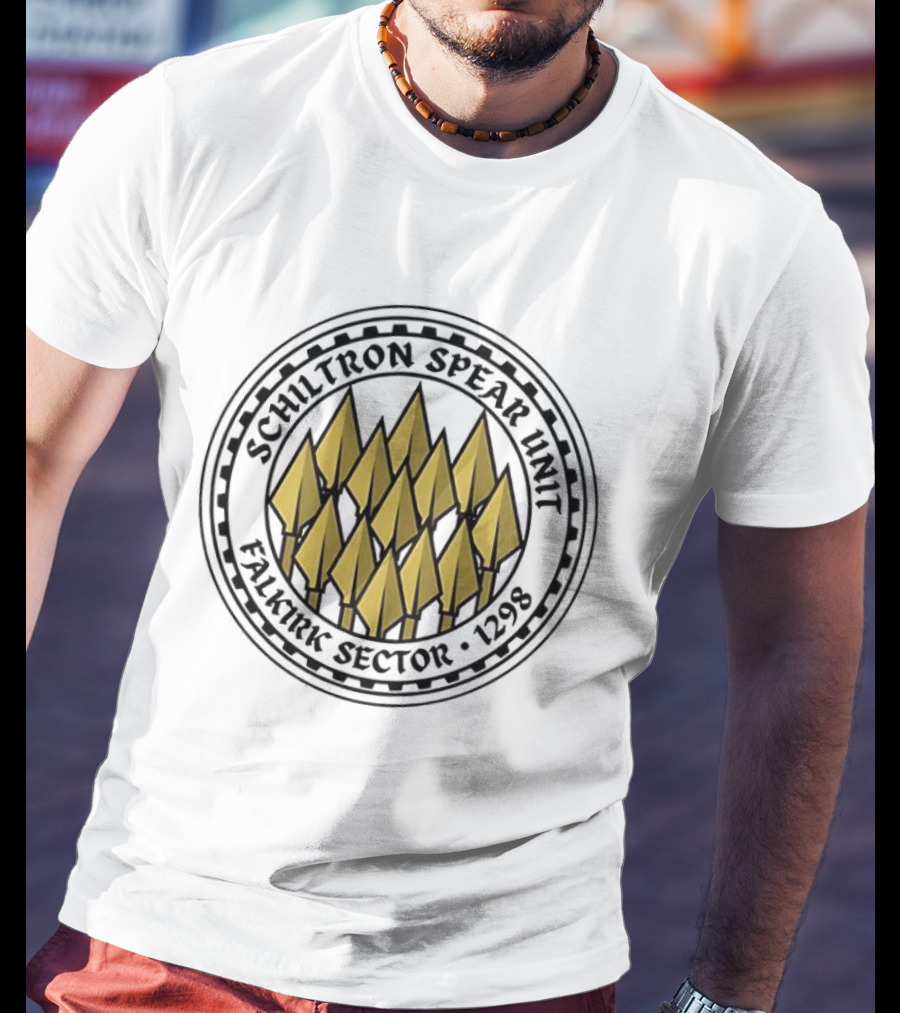 Schiltron Spear Unit Falkirk Sector 1298 Battle Of Falkirk T-Shirt
