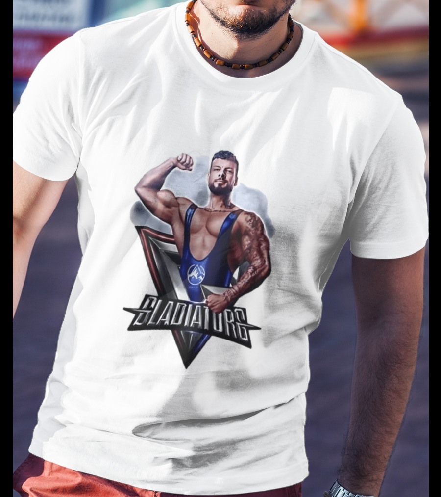 Gladiators TV Series Iconic Bodybuilder Pose T-Shirt