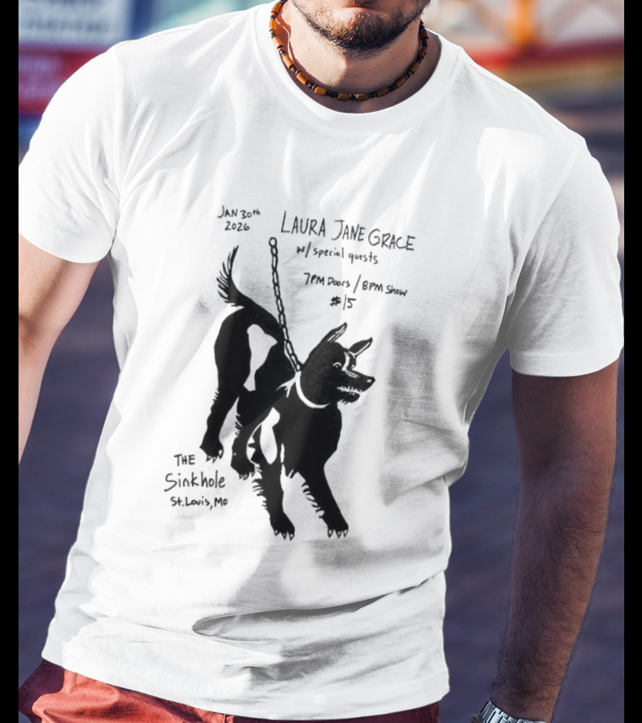 Laura Jane Grace With Special Guests The Sinkhole St Louis MO January 30 2026 T-Shirt