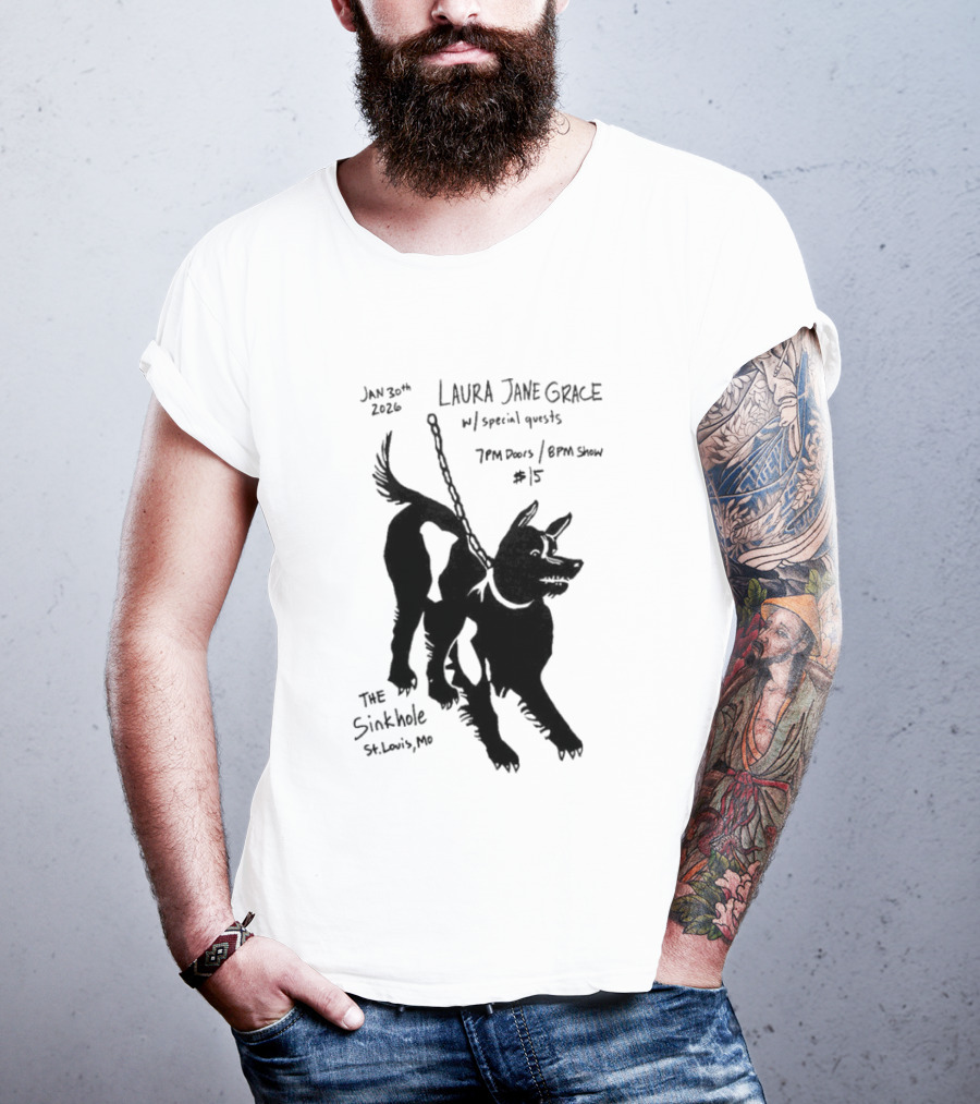 Laura Jane Grace With Special Guests The Sinkhole St Louis MO January 30 2026 T-Shirt