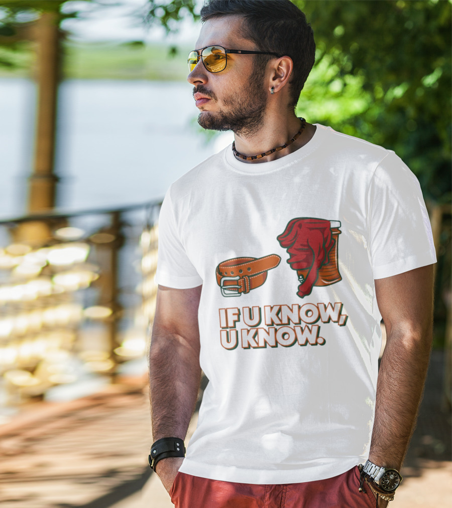 Miami Hurricanes If U Know U Know Belt And Cooler Clothing T-Shirt