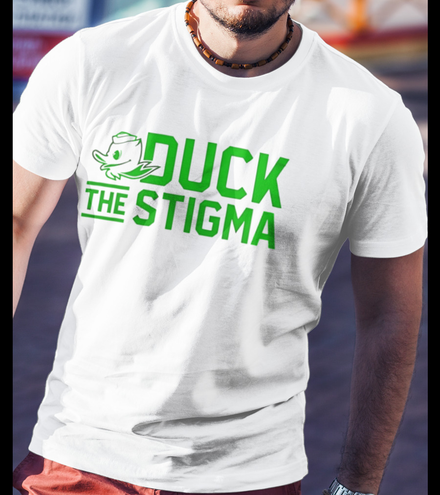 Oregon Ducks 2026 Duck The Stigma T-Shirt