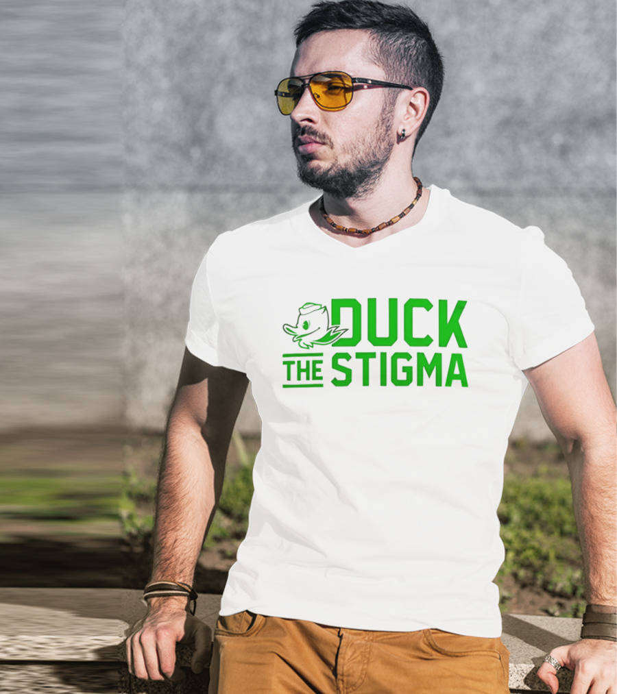 Oregon Ducks 2026 Duck The Stigma T-Shirt