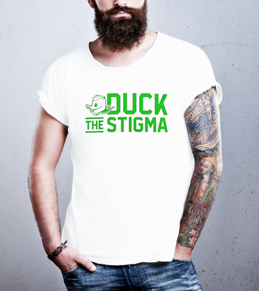 Oregon Ducks 2026 Duck The Stigma T-Shirt