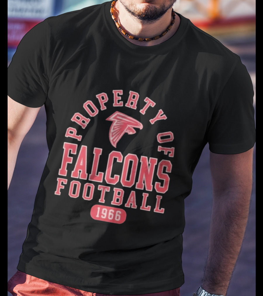 Property Of Falcons Football 1966 T-Shirt