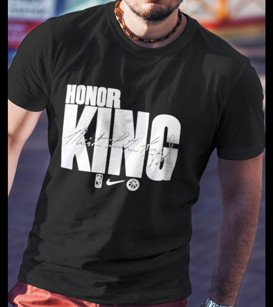 NBA Nike Honor King Basketball T-Shirt
