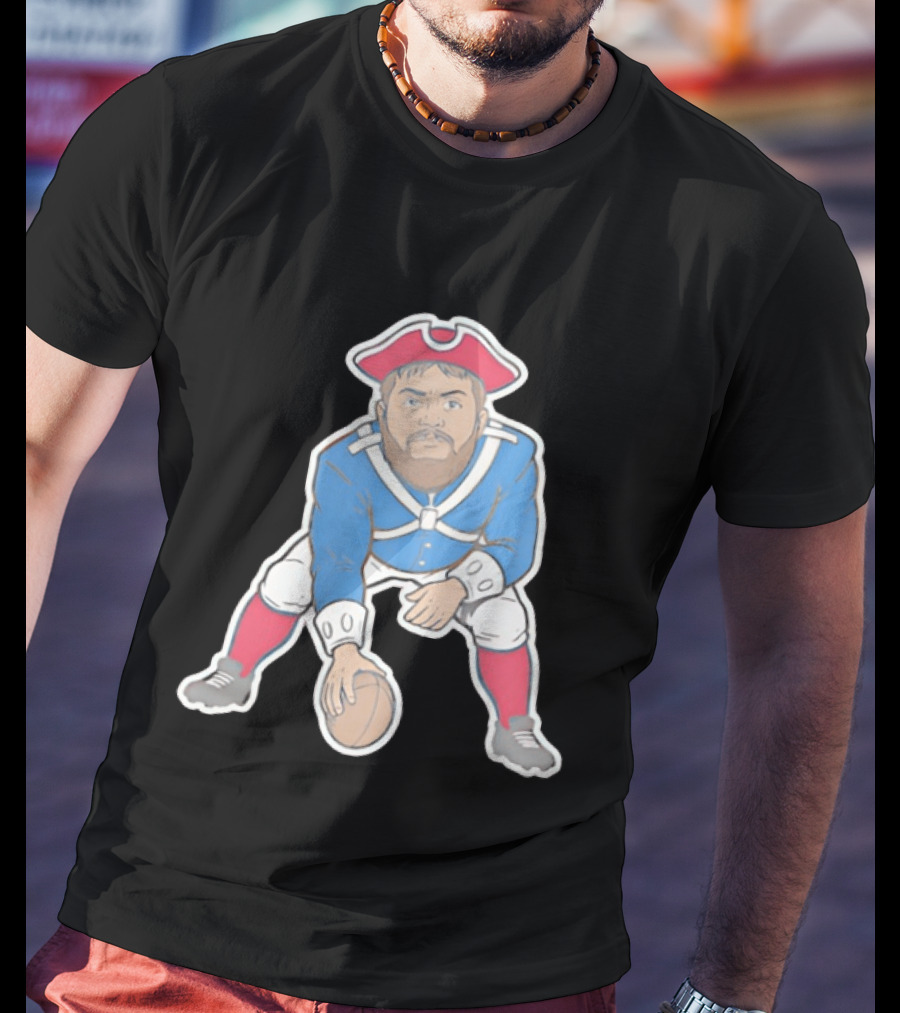 Best Section 10 Football Colonial Style Quarterback In Revolutionary War Uniform T-Shirt