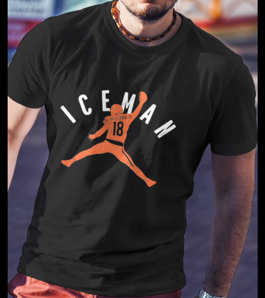 Chicago Williams Iceman Football Cold T-Shirt