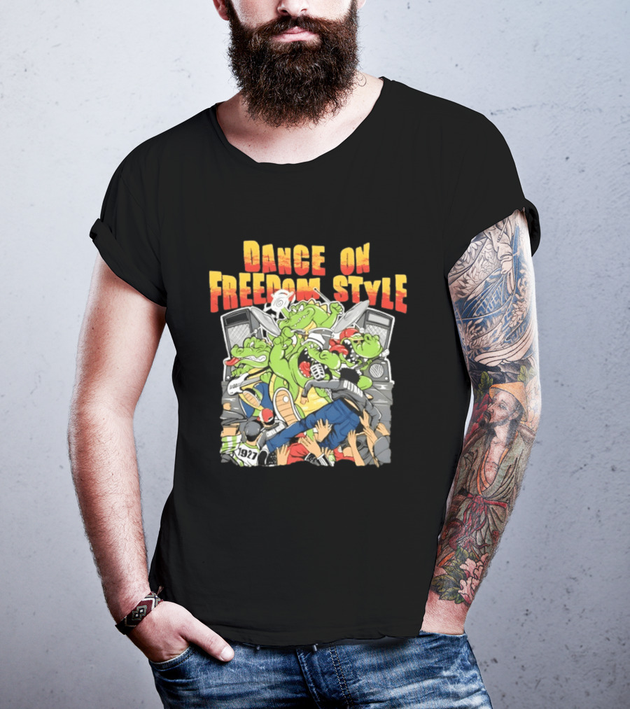 Dance On Freedom Style 1927 Energetic Party Crocodiles T-Shirt
