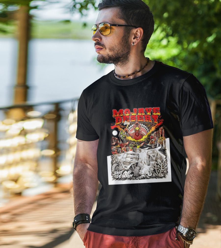 Mojave Desert Dirt And Destroy Off Road Turkey Adventure T-Shirt