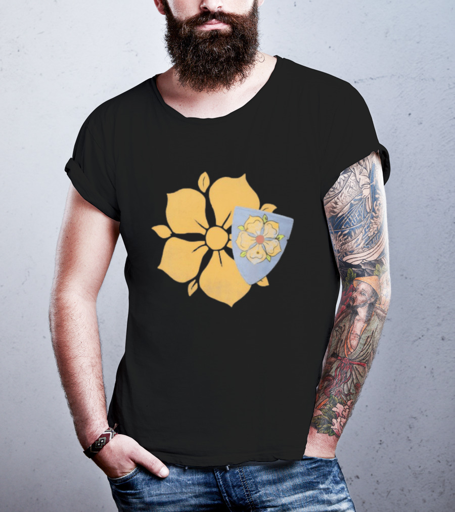 Kingdom Come Deliverance II Yellow Flower Emblem Vavak T-Shirt