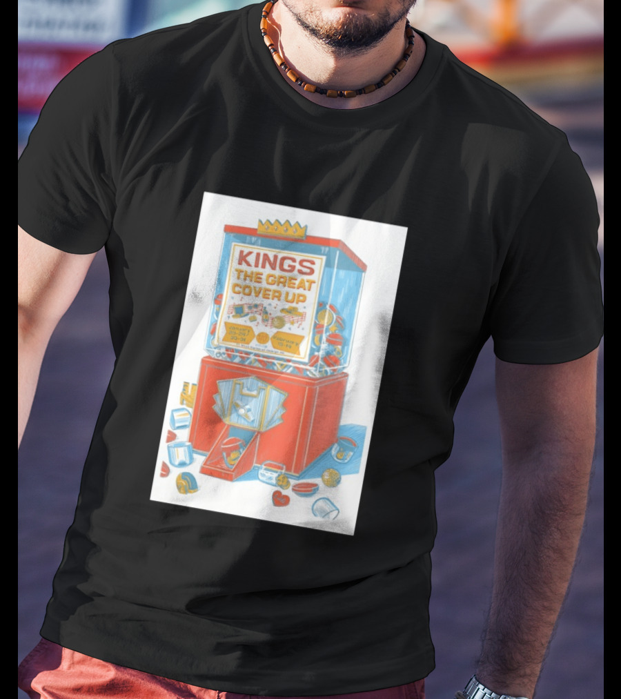 Kings The Great Cover Up January Raleigh NC 2026 February 2027 T-Shirt