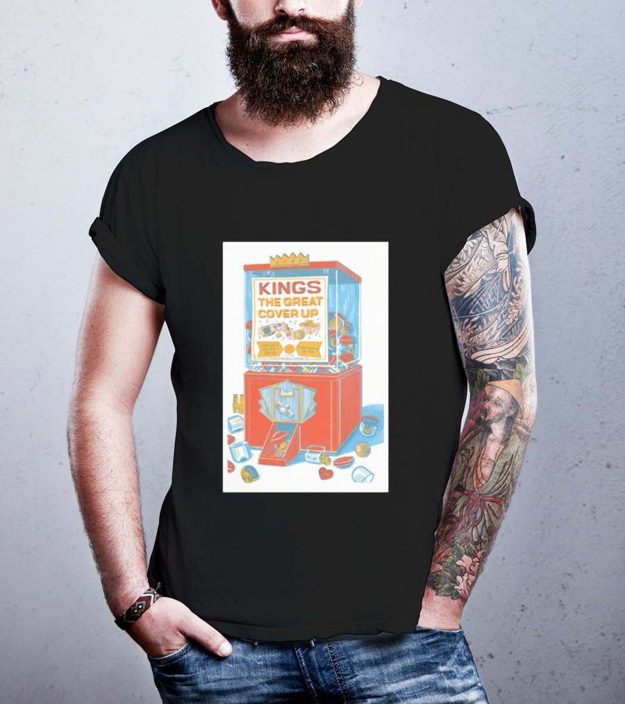 Kings The Great Cover Up January Raleigh NC 2026 February 2027 T-Shirt