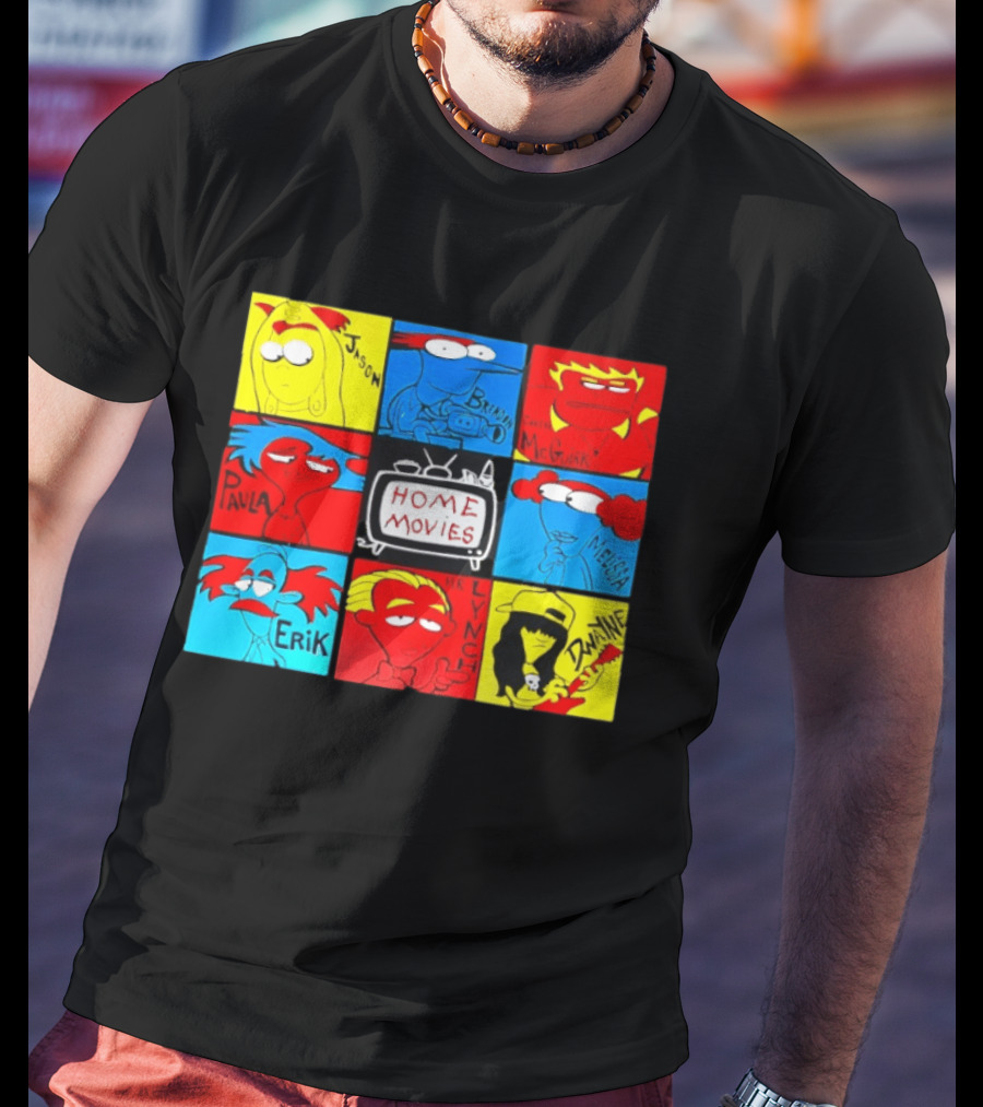 Home Movies Brendon Coach McGuirk Melissa Jason Paula Erik Mr. Lynch Dwaine T-Shirt