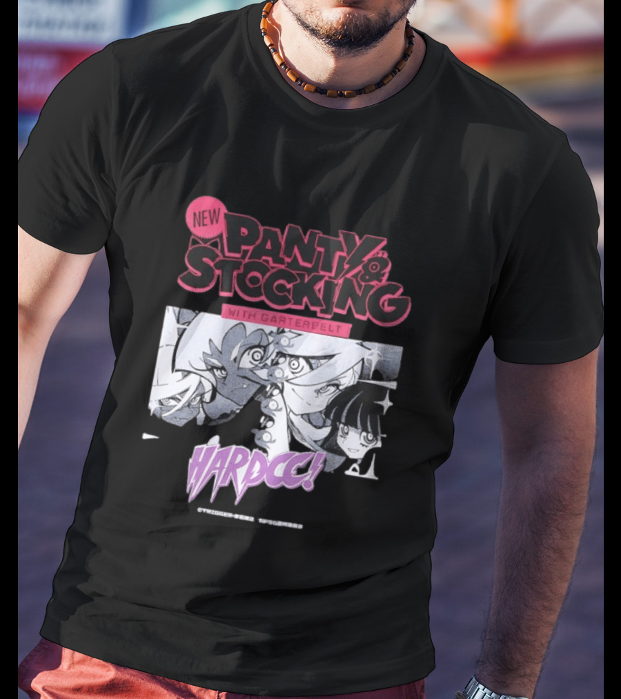 New Panty & Stocking With Garterbelt Hardcore Anime T-Shirt