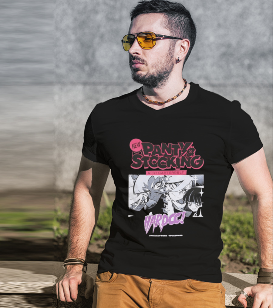 New Panty & Stocking With Garterbelt Hardcore Anime T-Shirt