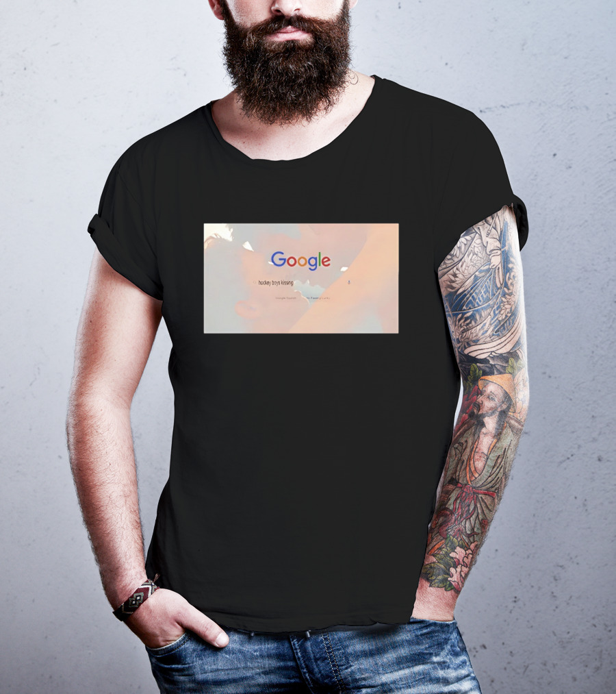 Google Shane And Ilya Hockey Boys Kissing Page T-Shirt