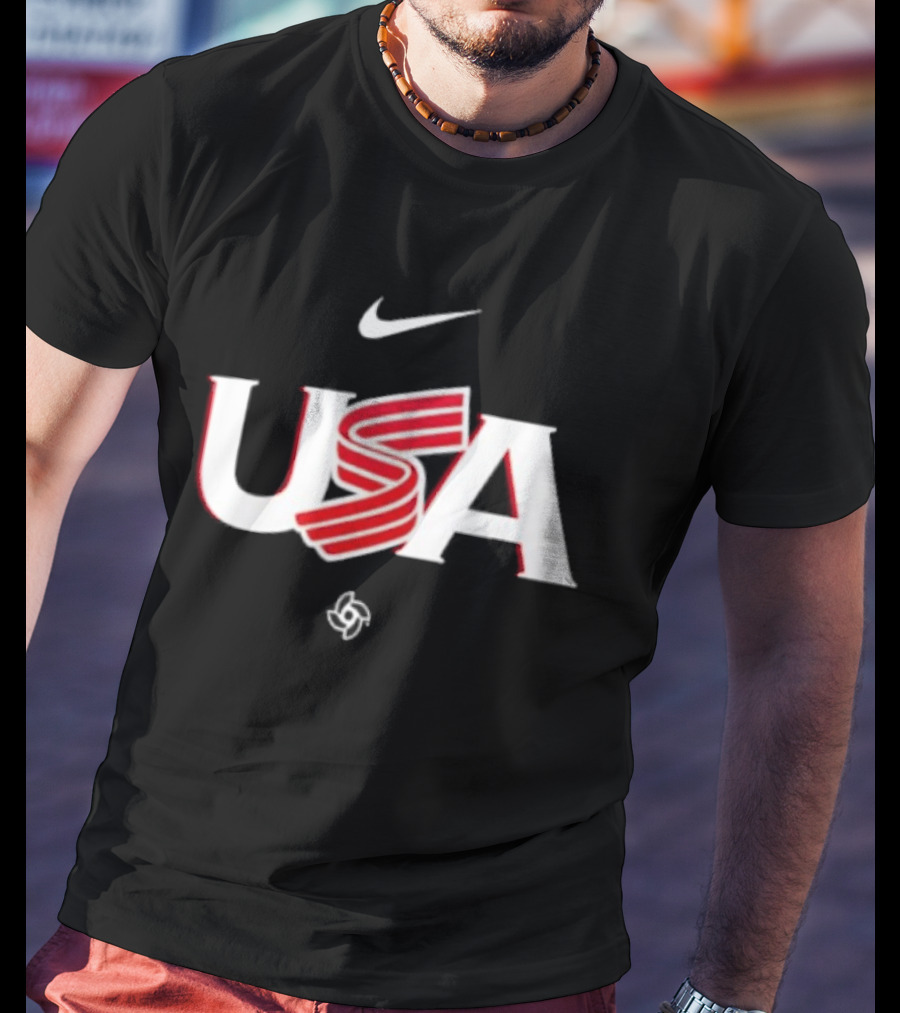USA Baseball 2026 World Baseball Classic Nike Wordmark T-Shirt