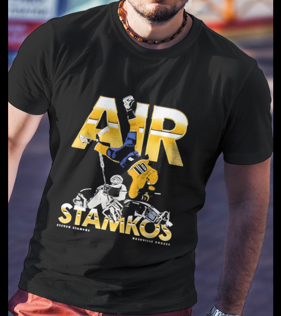 Steven Stamkos Nashville Predators Air Stamkos Hockey Fashion T-Shirt