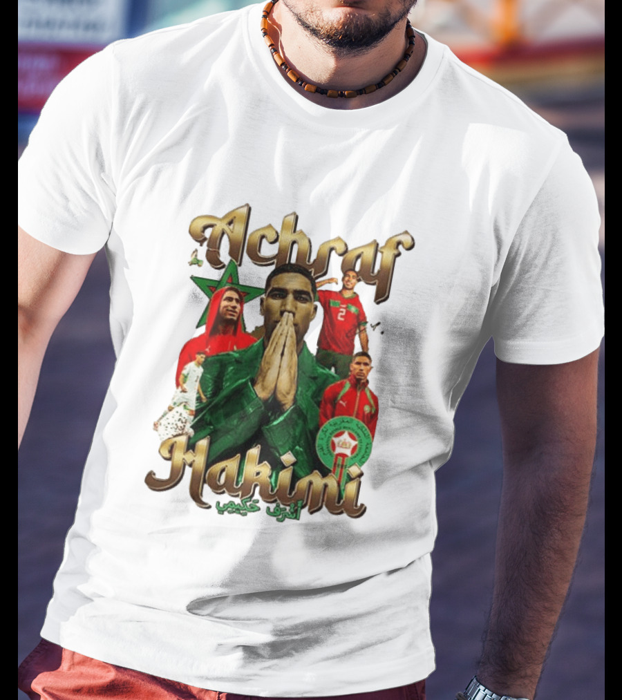 Achraf Hakimi Morocco National Team World Cup 2026 T-Shirt