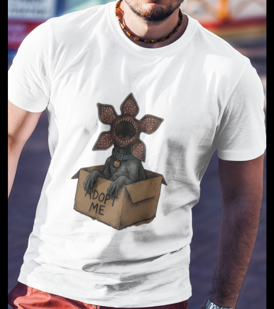 Adopt A Demogorgon Adopt Me Stranger Things Pet Box T-Shirt