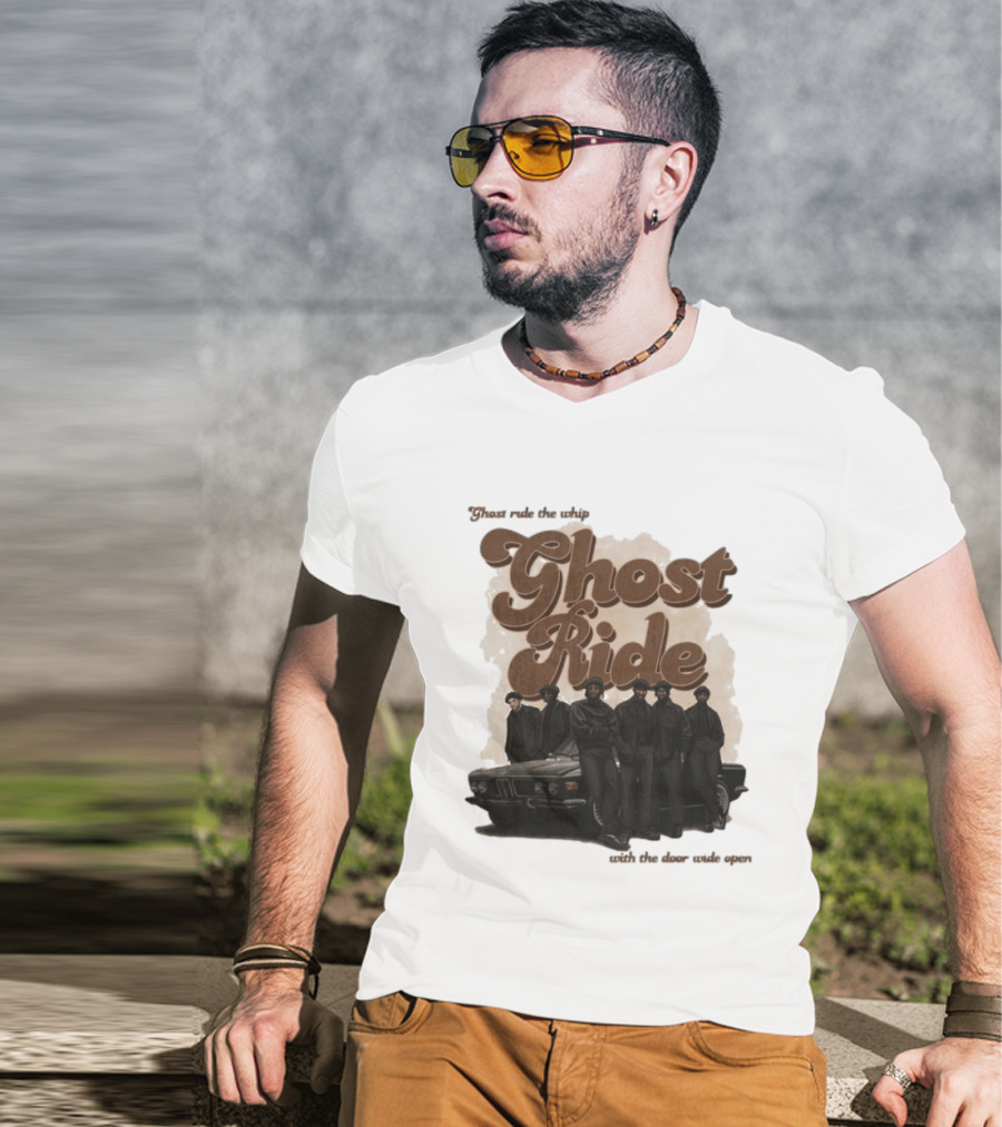 Ghost Ride Blk Odyssy Ghost Ride The Whip With The Door Wide Open T-Shirt