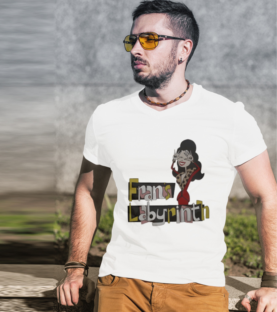 Fran's Labyrinth Surreal Chaos Culture Kickpunched T-Shirt