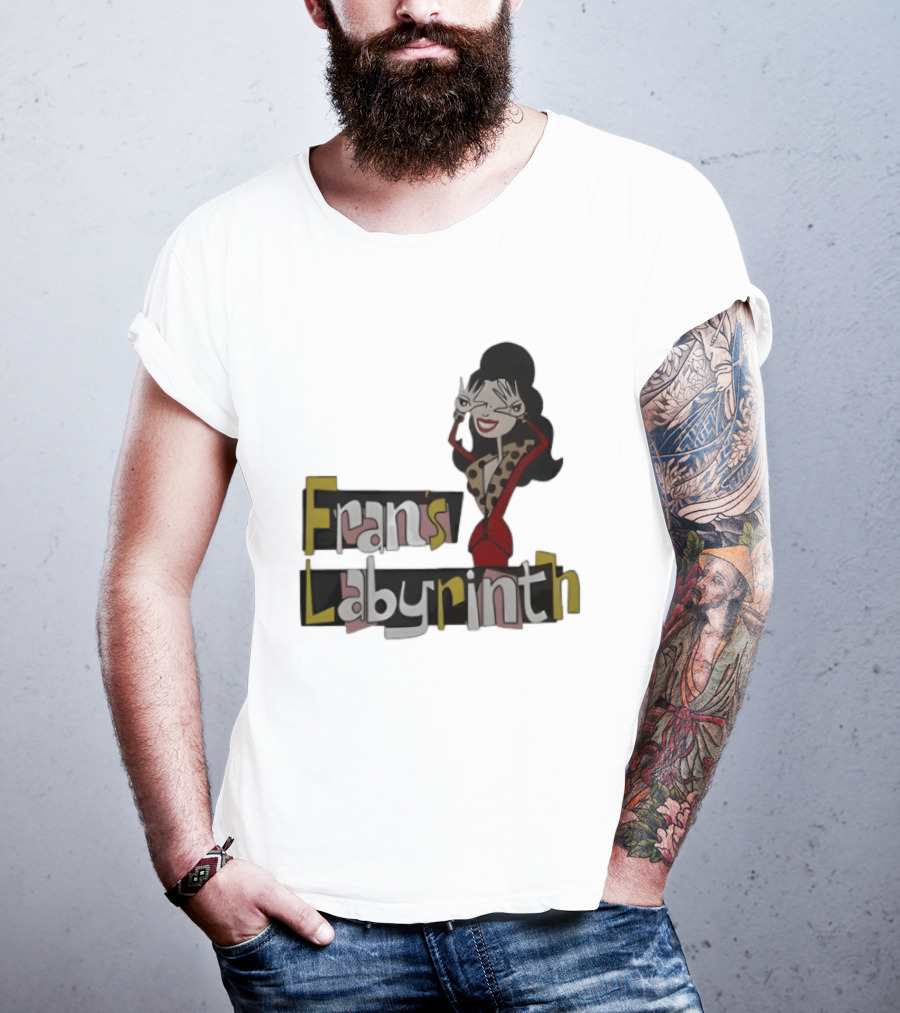 Fran's Labyrinth Surreal Chaos Culture Kickpunched T-Shirt