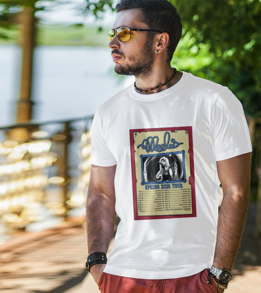 Meels Spring 2026 Tour Concert Dates And Locations T-Shirt