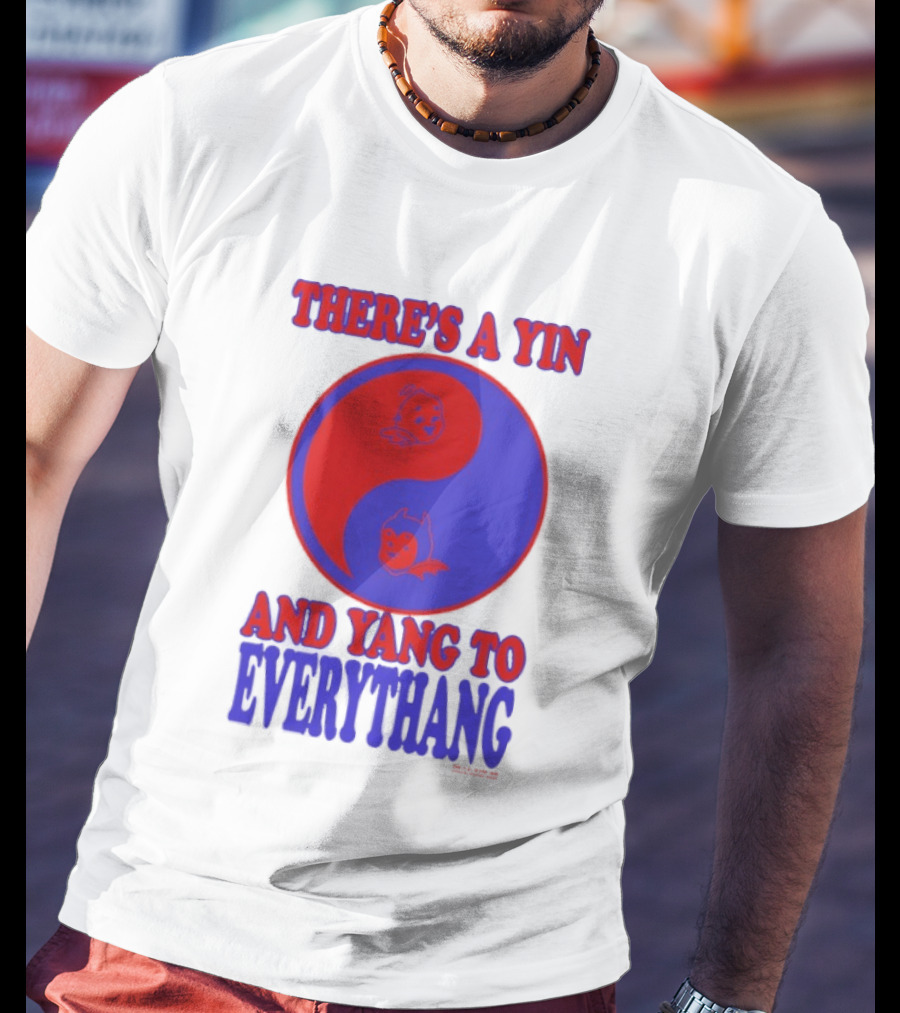 Yin Yang Duality With Angel Devil T-Shirt