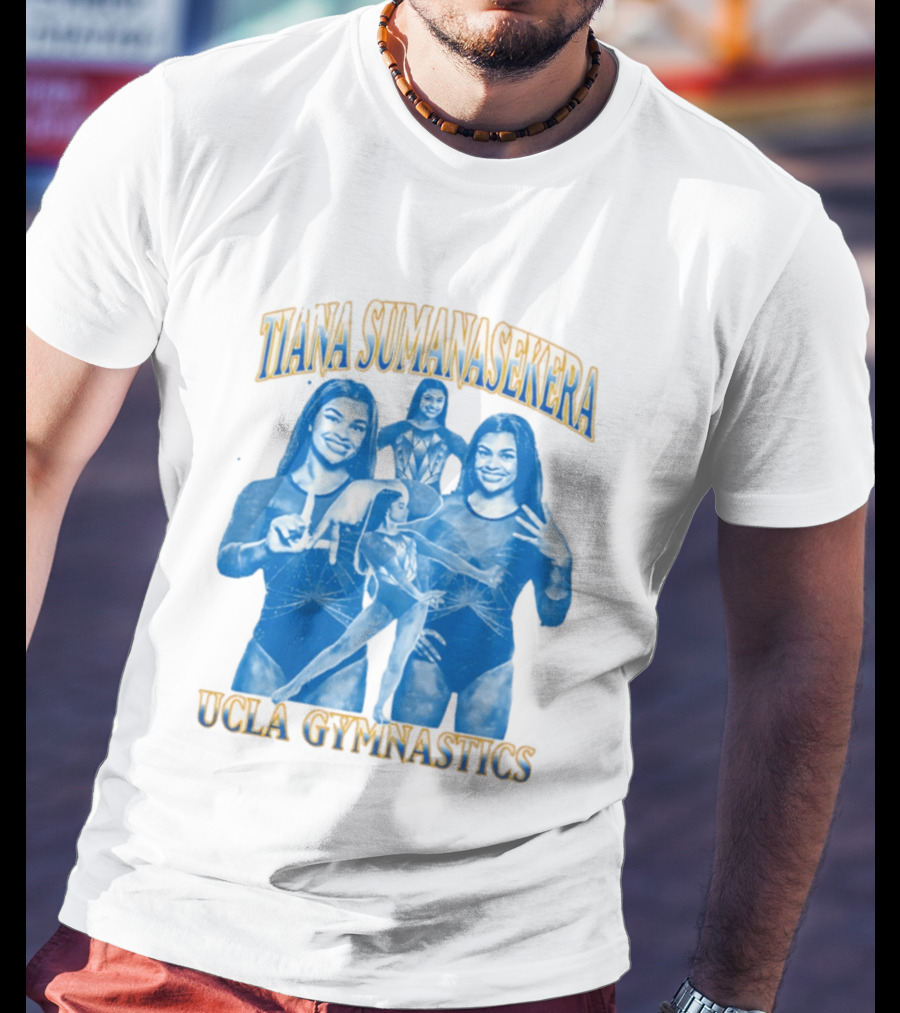 Tiana Sumanasekera UCLA Gymnastics Performance T-Shirt