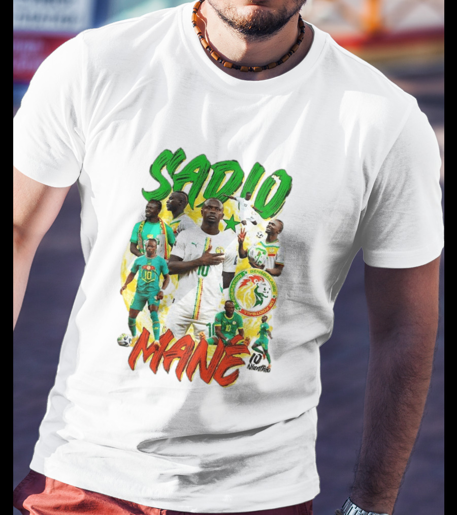 Sadio Mané Senegal National Football Team 10 2026 T-Shirt