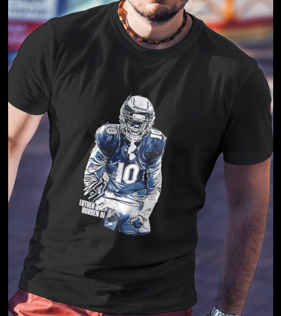 Luther Burden III Chicago Bears Number 10 T-Shirt