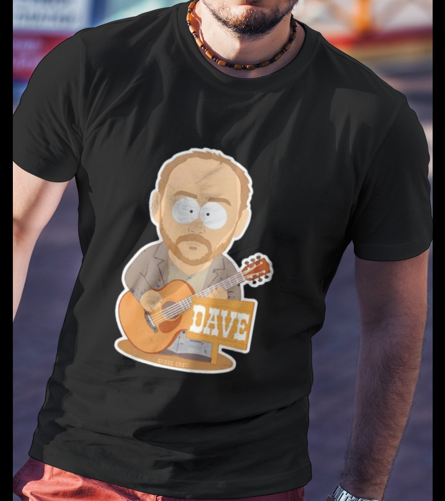South Park Dave Matthews Band Gorge Crew 2025 Dave Guitar T-Shirt