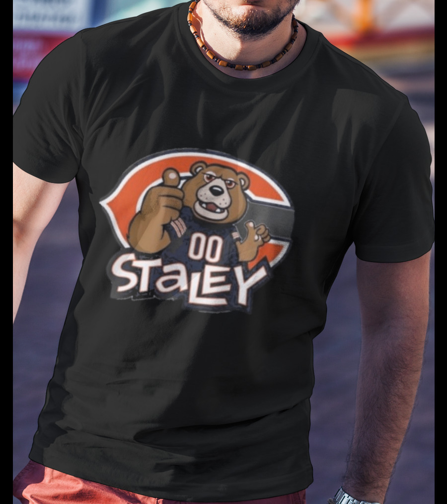 Staley Da Bear Mascot Chicago Bears NFL Fan T-Shirt