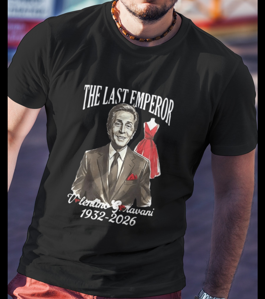 The Last Emperor Valentino Garavani 1932 2026 Evening Dress T-Shirt