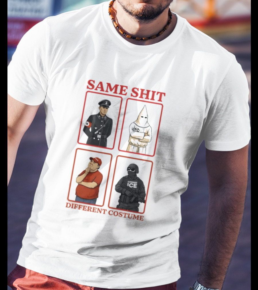 Same Shit Different Costume Anti Coward Ice T-Shirt