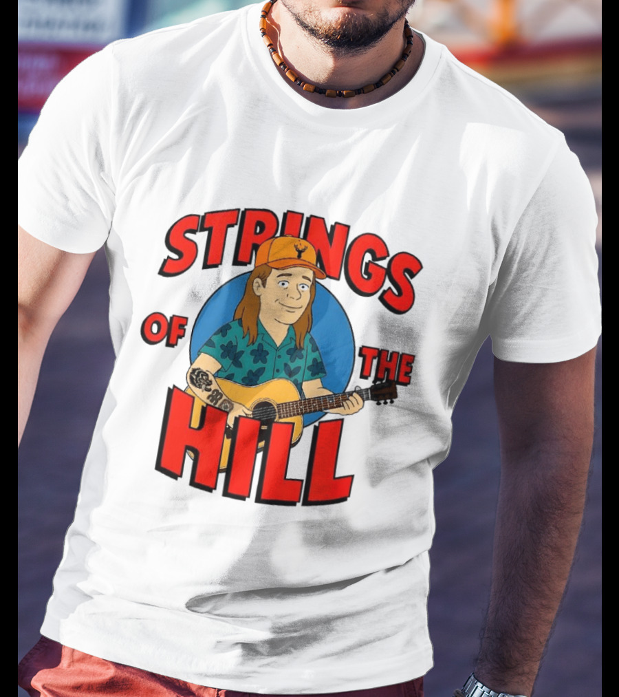 Strings Of The Hill Guitar T-Shirt