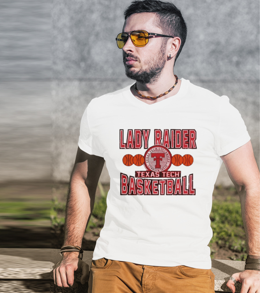 Texas Tech University Lady Raider Basketball Team Lubbock Texas T-Shirt