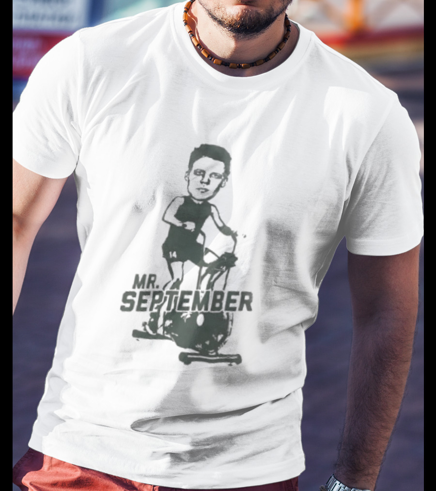 Trending Zach Parise Mr September Minnesota Wild Hockey T-Shirt