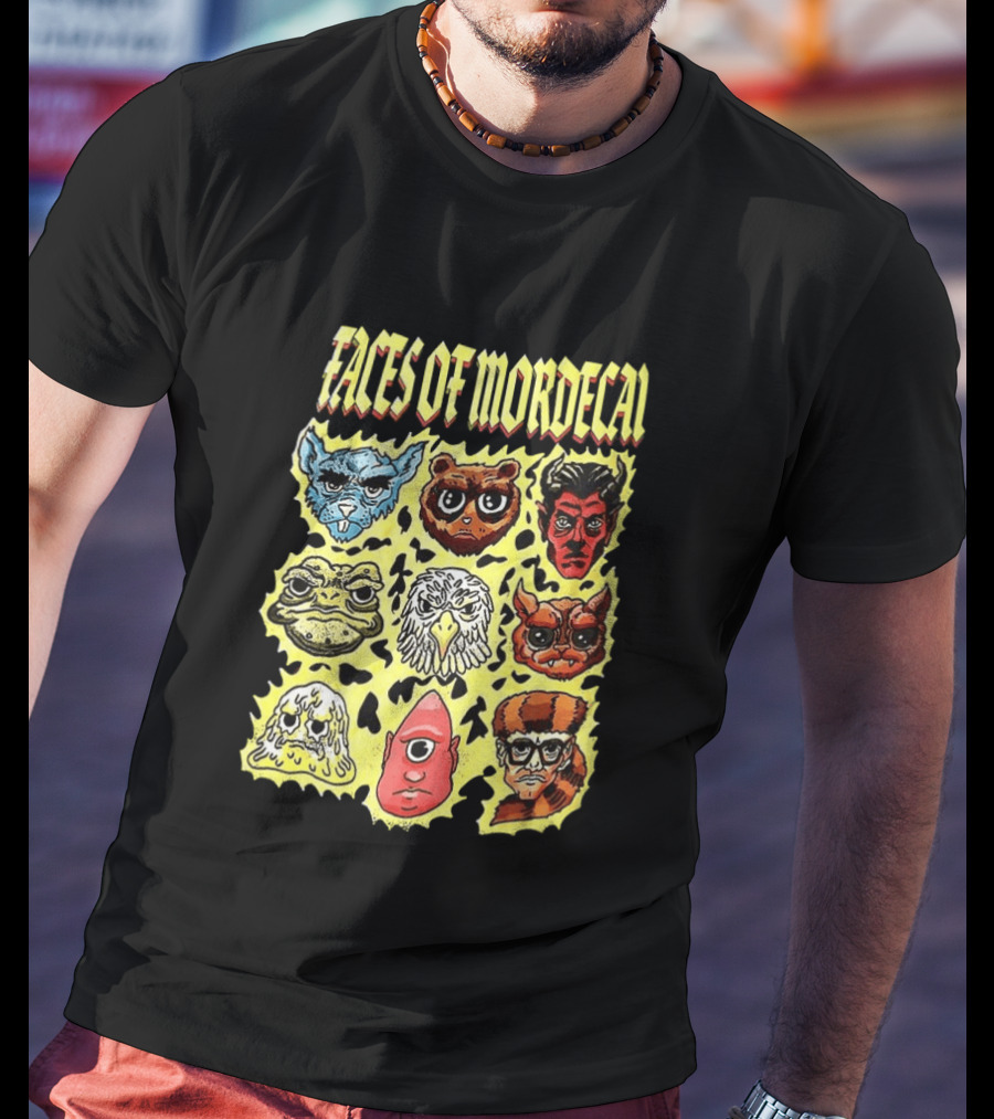 Faces Of Mordecai Dungeon Crawler Carl Compilation T-Shirt