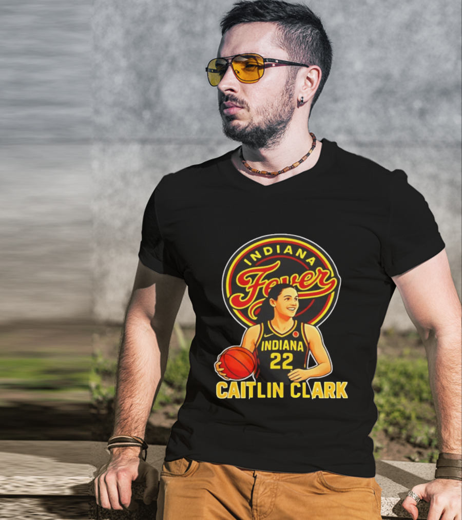 Indiana Fever Caitlin Clark Basketball Phenom 22 T-Shirt