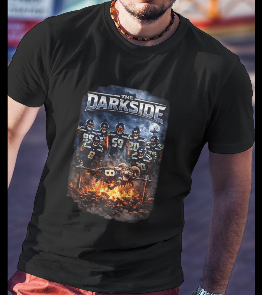 Seattle Seahawks The Darkside Champs NFL Rivalry Roasting T-Shirt