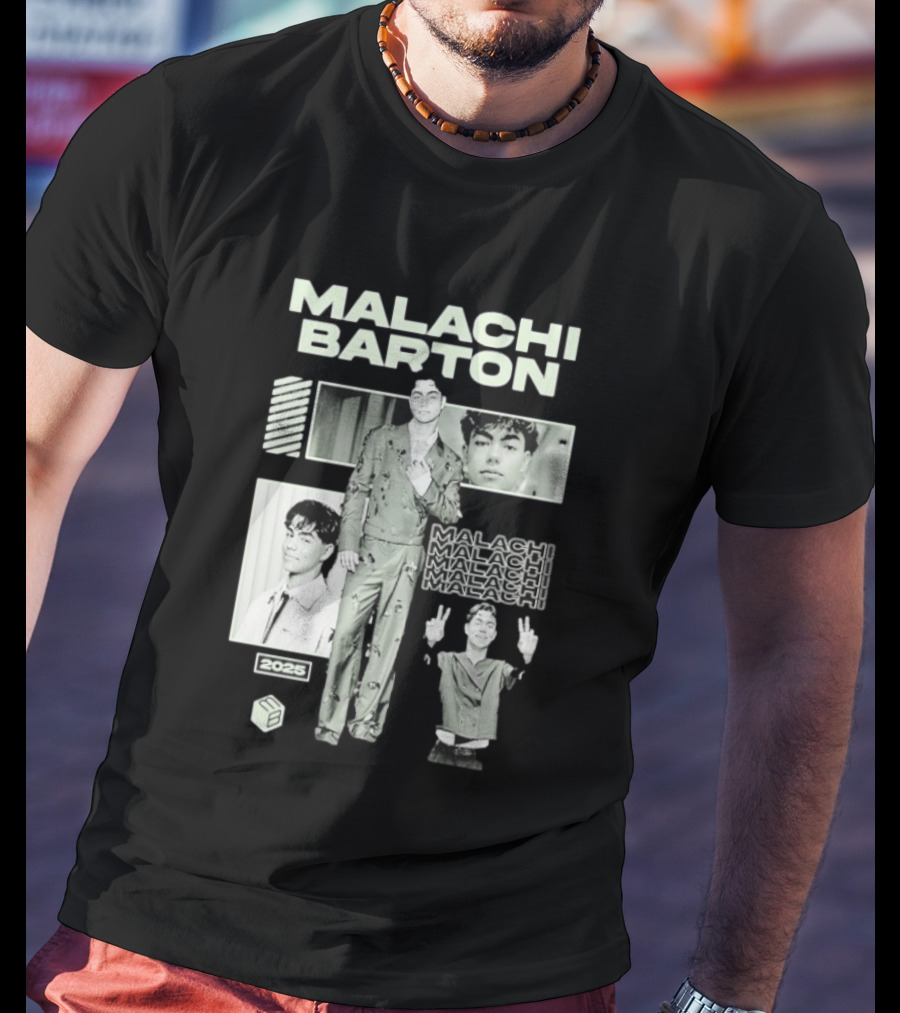 Malachi Barton 2025 Descendants Zombies Worlds Collide Tour Disney T-Shirt