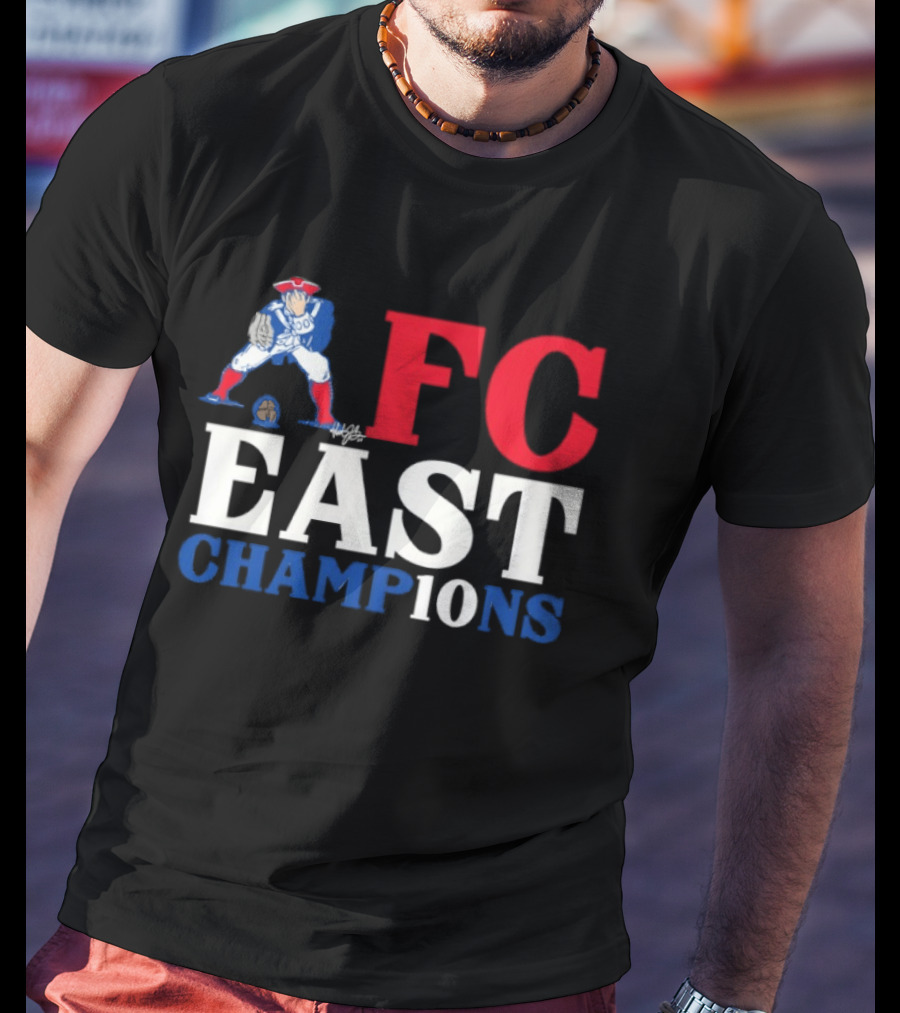 New England Patriots FC East Champions Champ10ns T-Shirt
