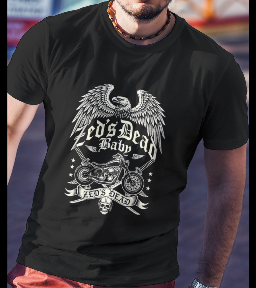 Zed's Dead Baby Motorcycles Eagle T-Shirt