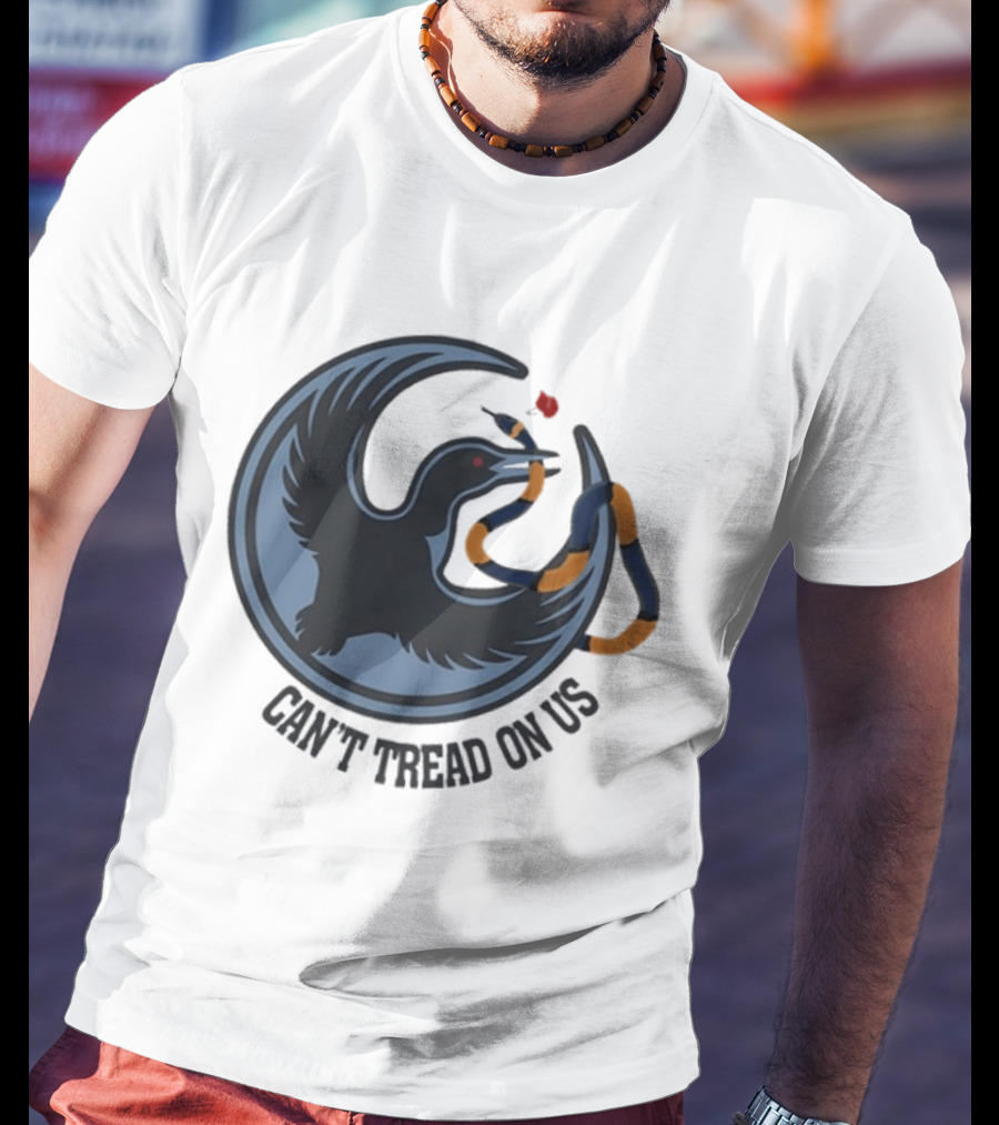 Minnesota Rebel Alliance Can't Tread On Us Bird And Serpent T-Shirt