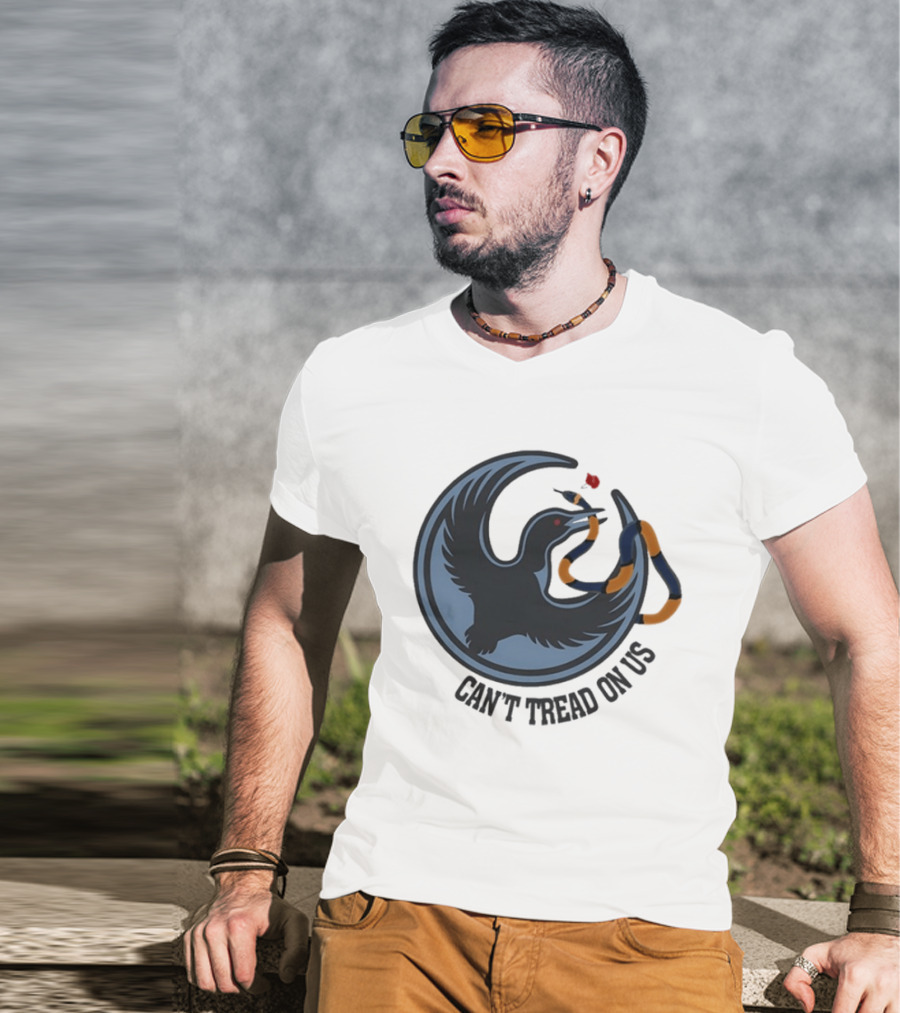 Minnesota Rebel Alliance Can't Tread On Us Bird And Serpent T-Shirt