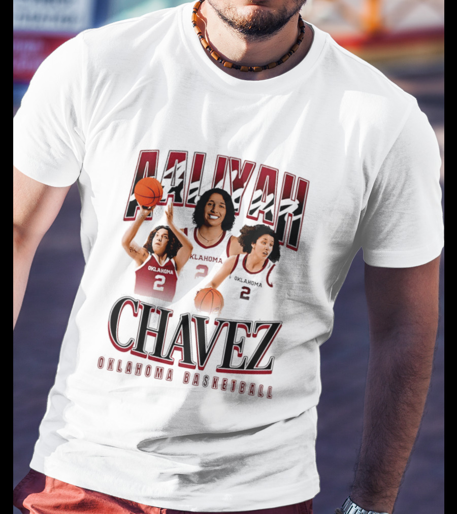 Aaliyah Chavez Oklahoma Basketball Star Number 2 T-Shirt