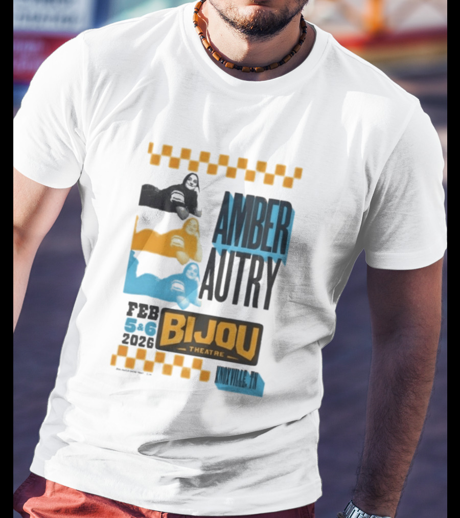 Amber Autry Live Comedy February 5 6 2026 Bijou Theatre Knoxville TN T-Shirt